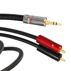 Atlas Hyper Metik 3.5mm Achromatic RCA 1:2 Analogue Interconnect Cable